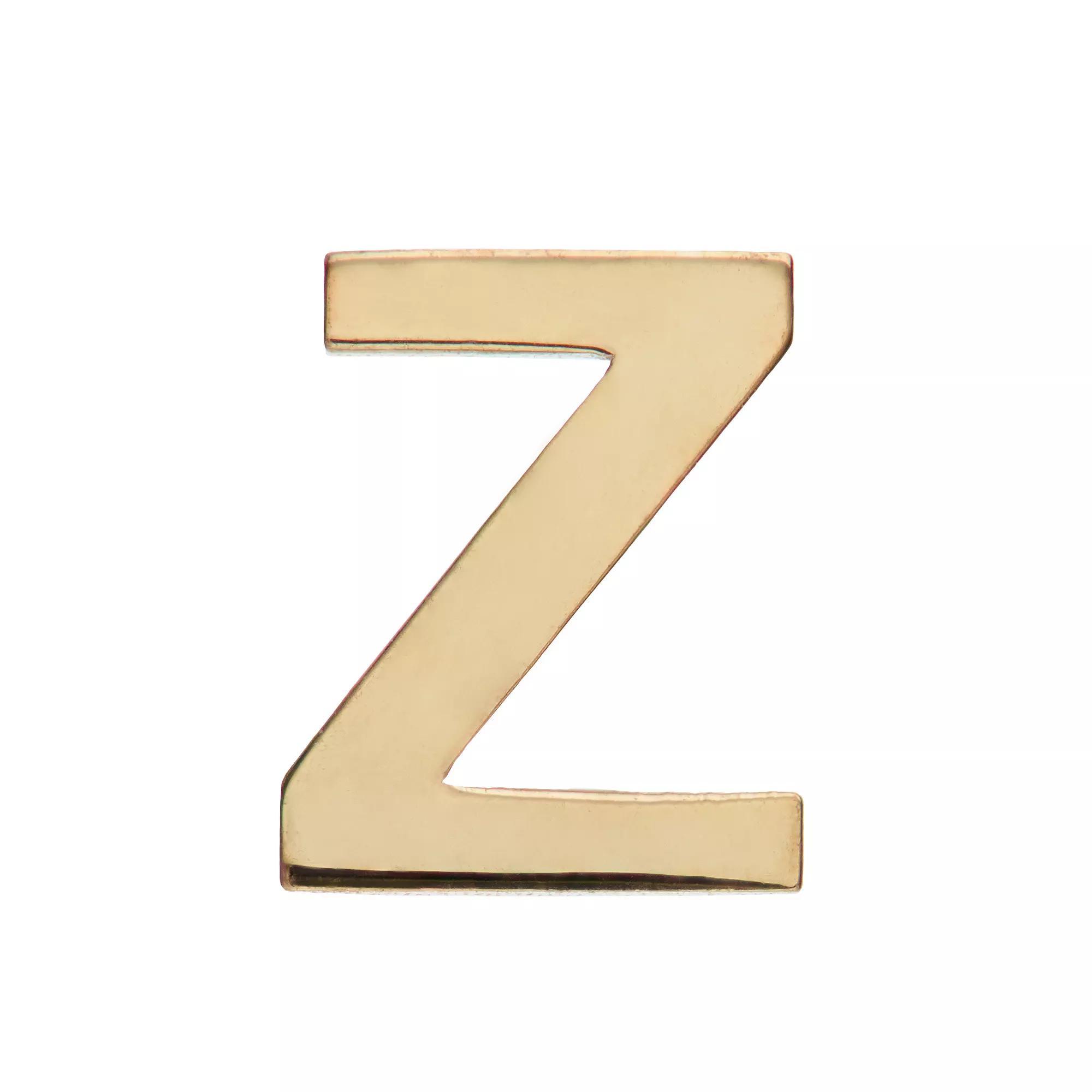 Au Naturale 14k Gold Initial Single Stud Earring, Women's Product Image