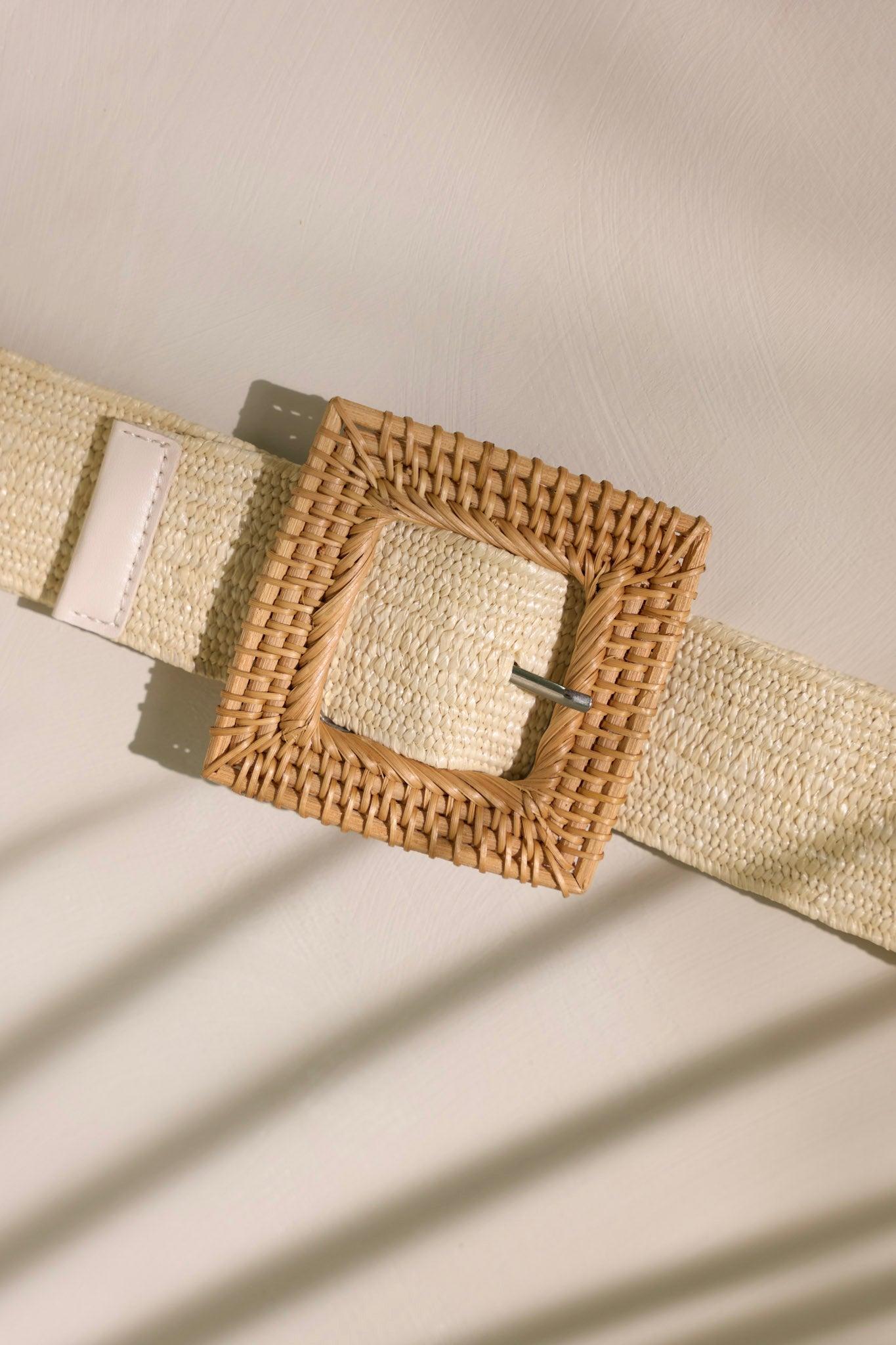 All Of Me Ivory Belt Product Image