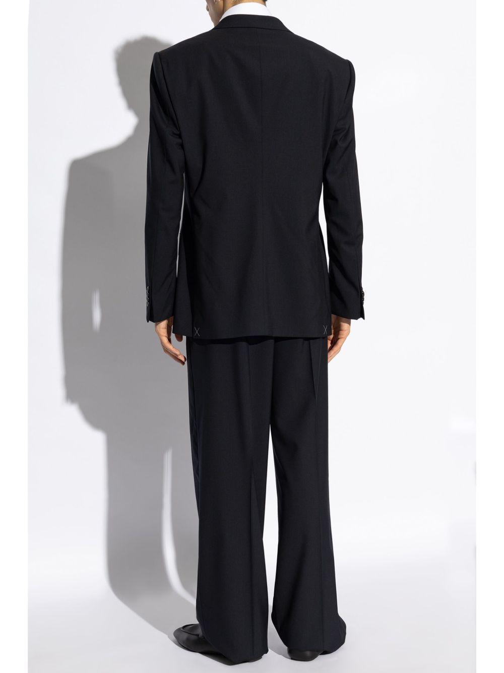 double-breasted wool suit Product Image