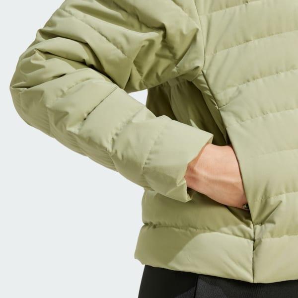 Womens adidas Helionic Light Down Sportswear Jacket Product Image