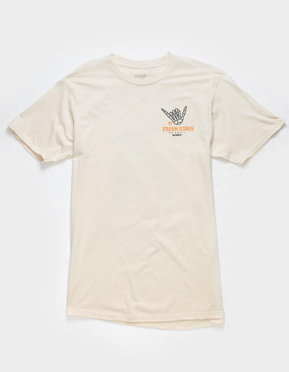 FRESH VIBES Zero Shade Mens Tee - NATURAL Product Image