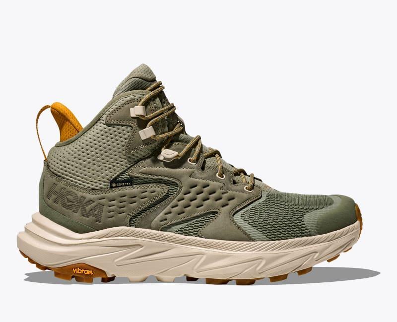 HOKA Womens Anacapa 2 Mid GTX Shoes in Astral/Illusion, Size 8 Product Image