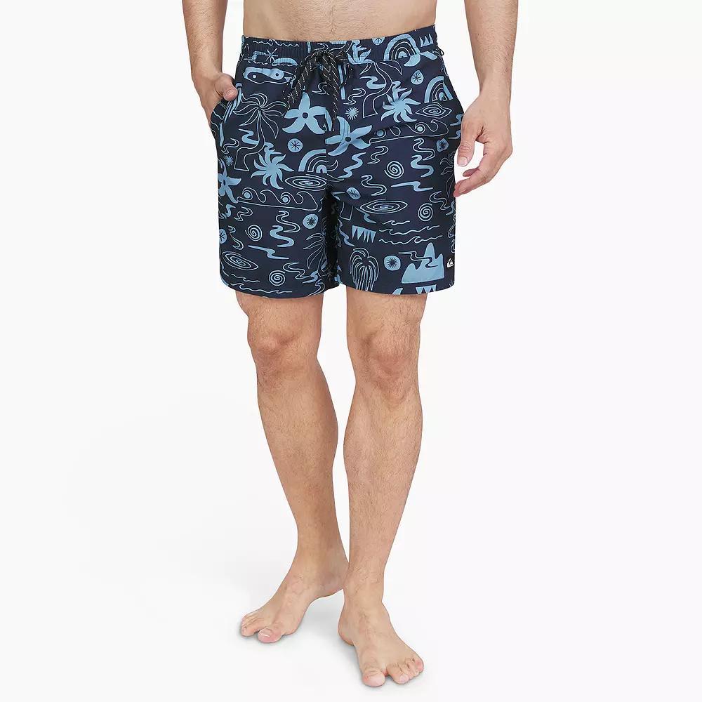 Men's Quiksilver 6.5" Beachside Swim Trunks, Size: Small, Canyon Clay Product Image