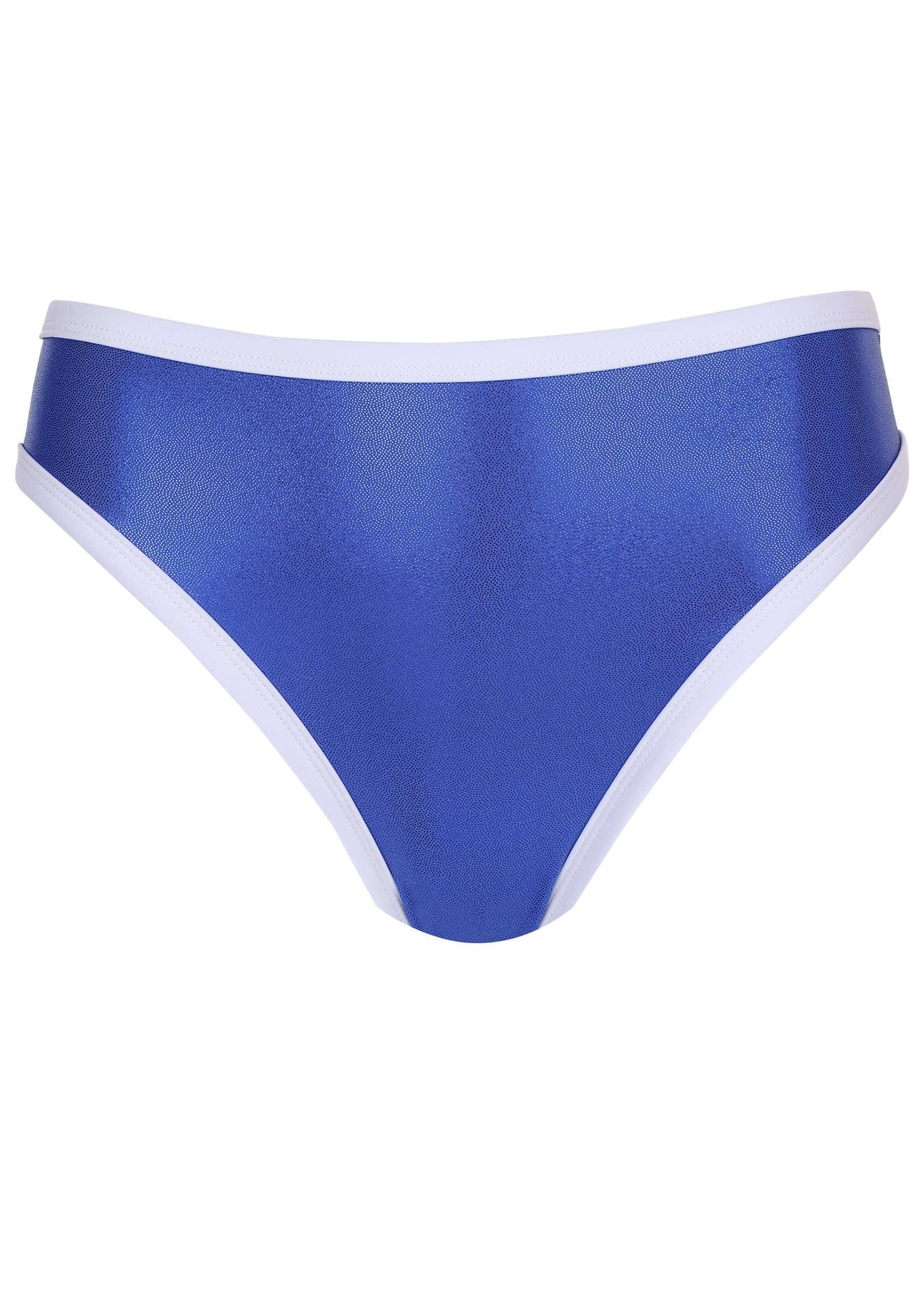 Liquid Leather Fiji Bottom - Blue & White Product Image