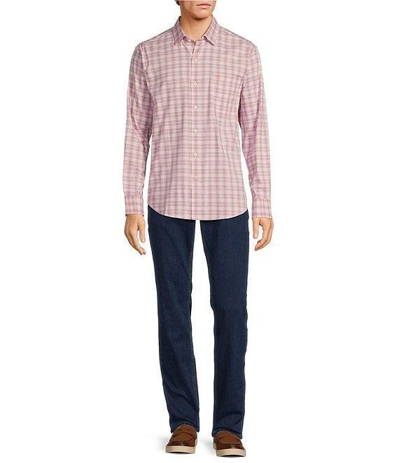 Tommy Bahama Sarasota San Marcos Long Sleeve Stretch Light Checked Woven Shirt Product Image