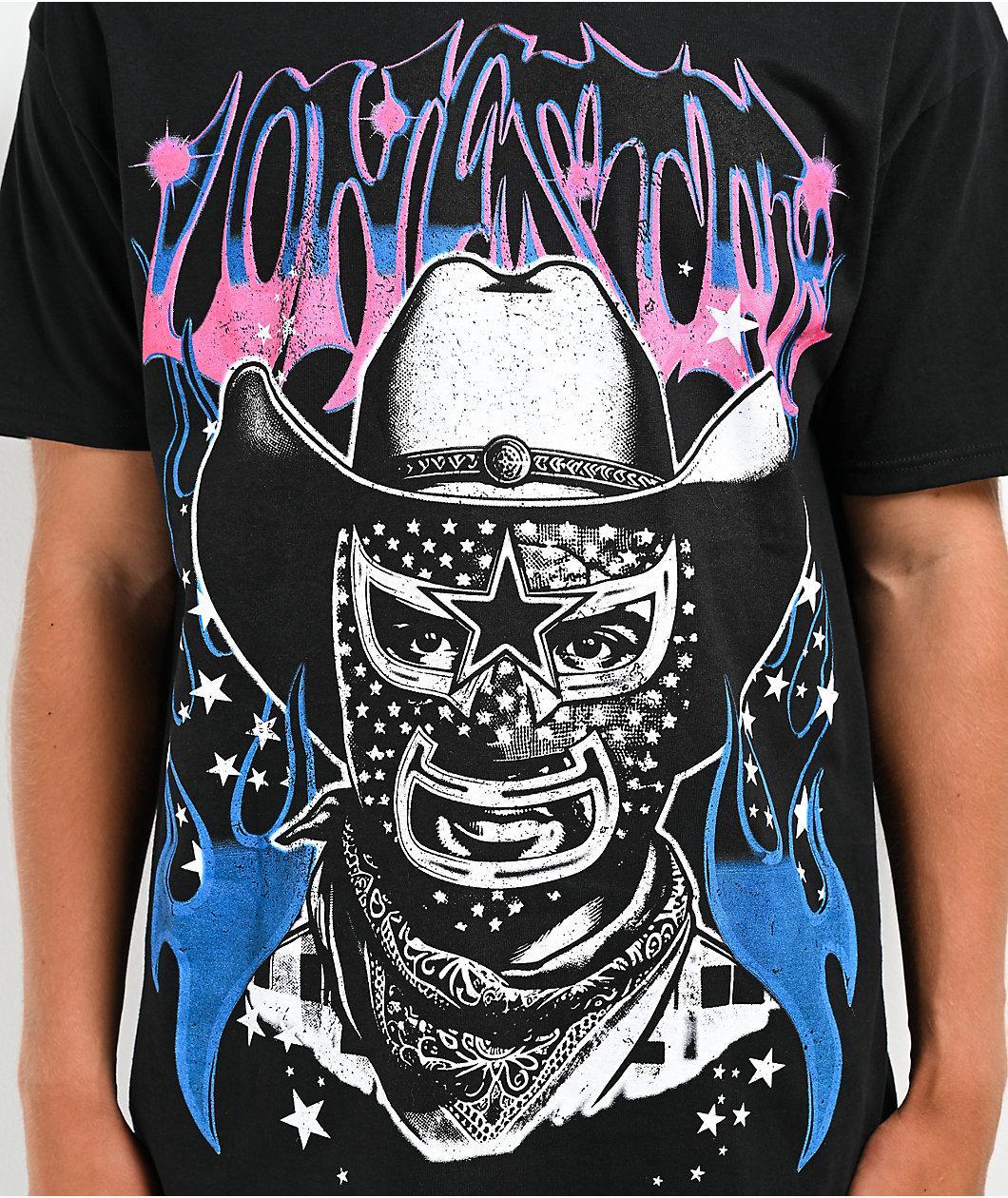 Lonestar by That Mexican OT Cowboy Black T-Shirt Product Image