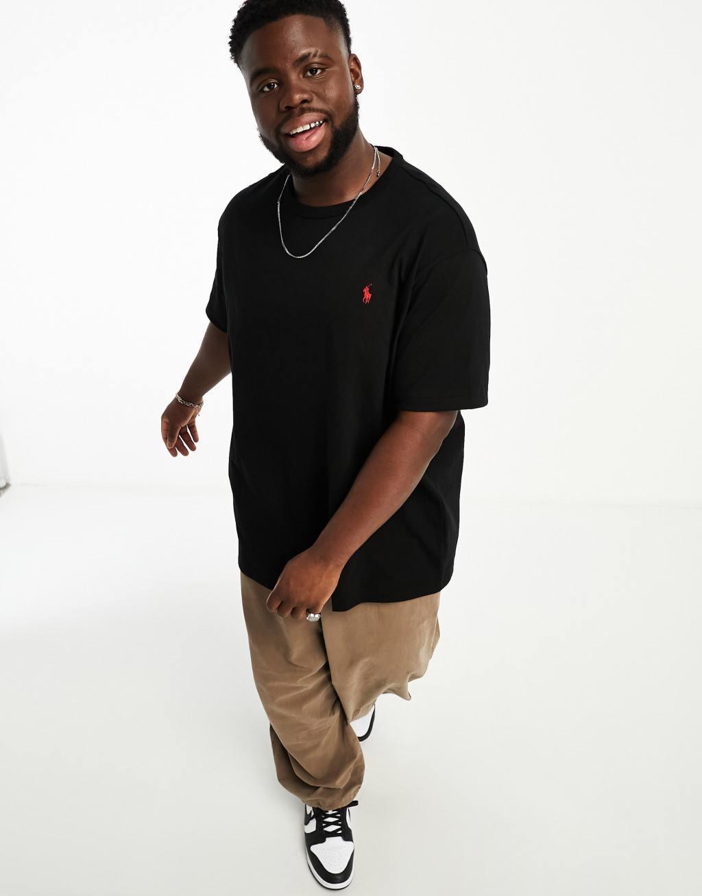 Polo Ralph Lauren Big & Tall icon logo heavyweight T-shirt classic oversized fit Product Image