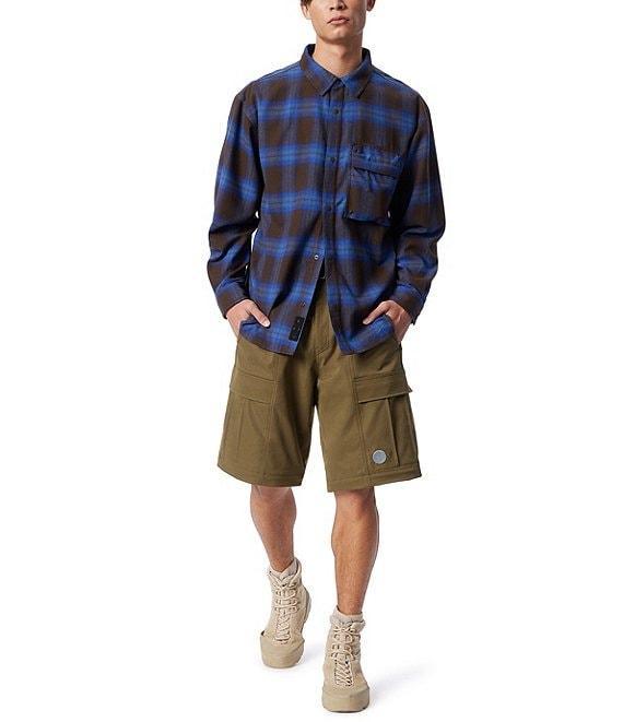 Cross Eyed Moose Stargaze Long Sleeve Plaid Shirt Product Image