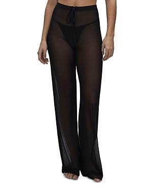 Womens Mesh Wide Pants | | Good American by Khlo Kardashian Product Image