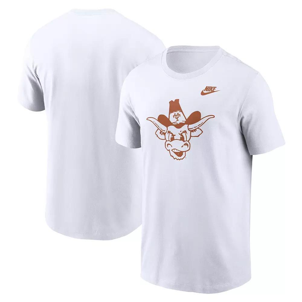 Men's Nike White Texas Longhorns Legacy Alternate Logo T-Shirt, Size: 2XL Product Image