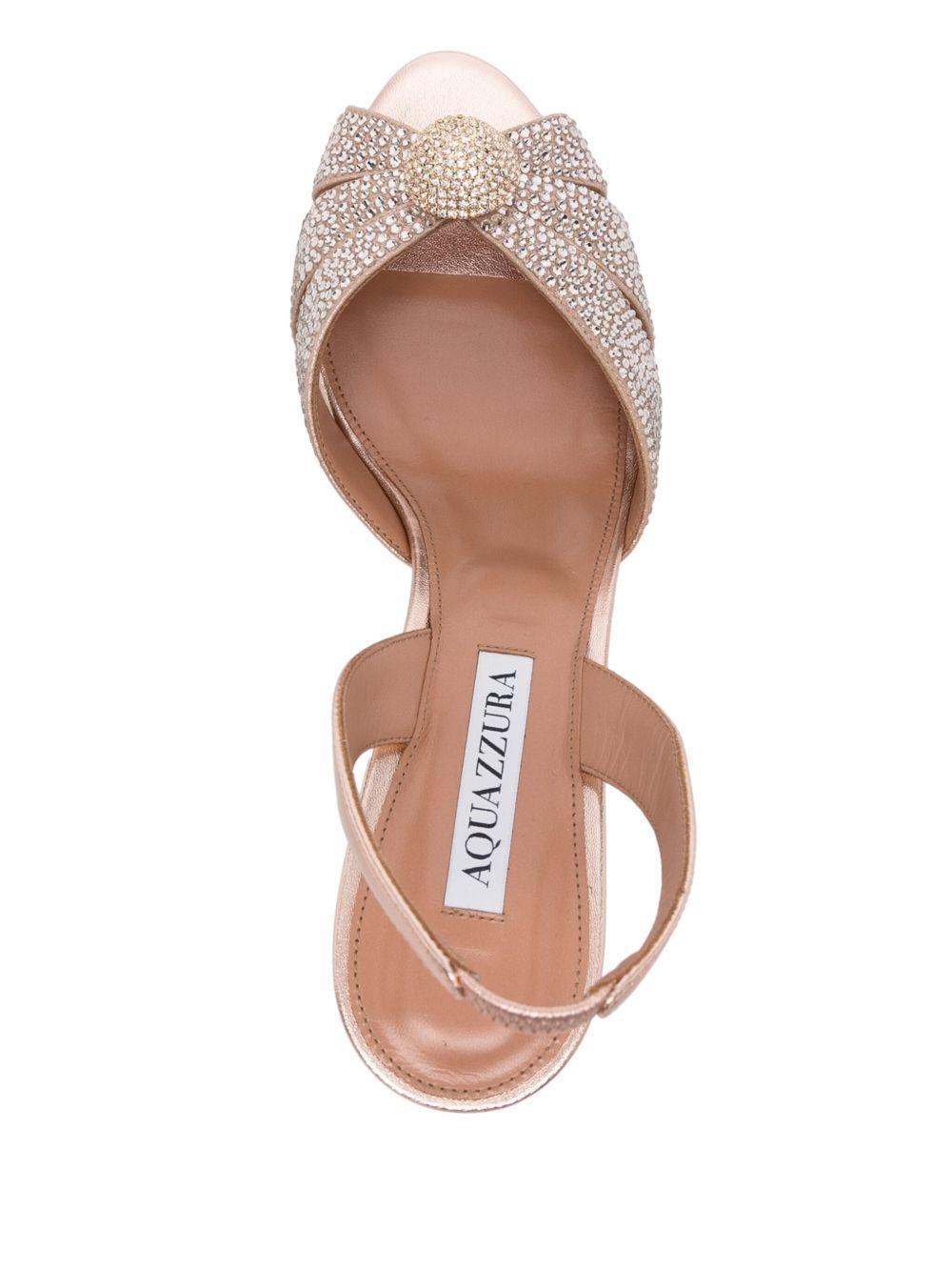 80mm crystal-embellished pumps  Product Image