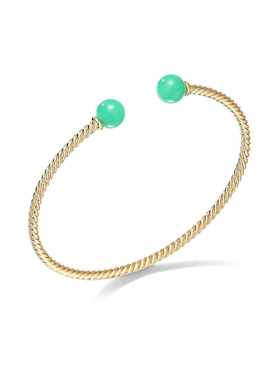 Womens Solari Bead Bracelet in 18K Yellow Gold Product Image