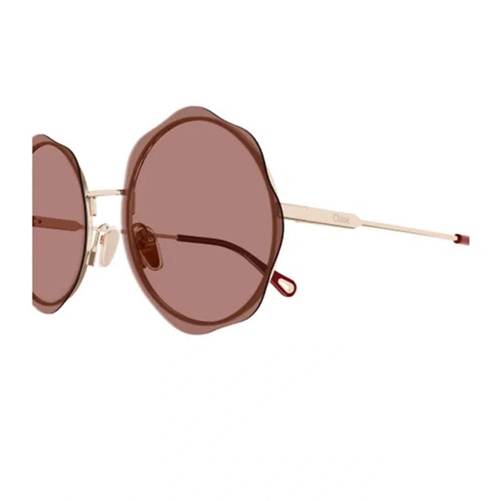 CHLOÉ 53mm Square Sunglasses In Purple Product Image