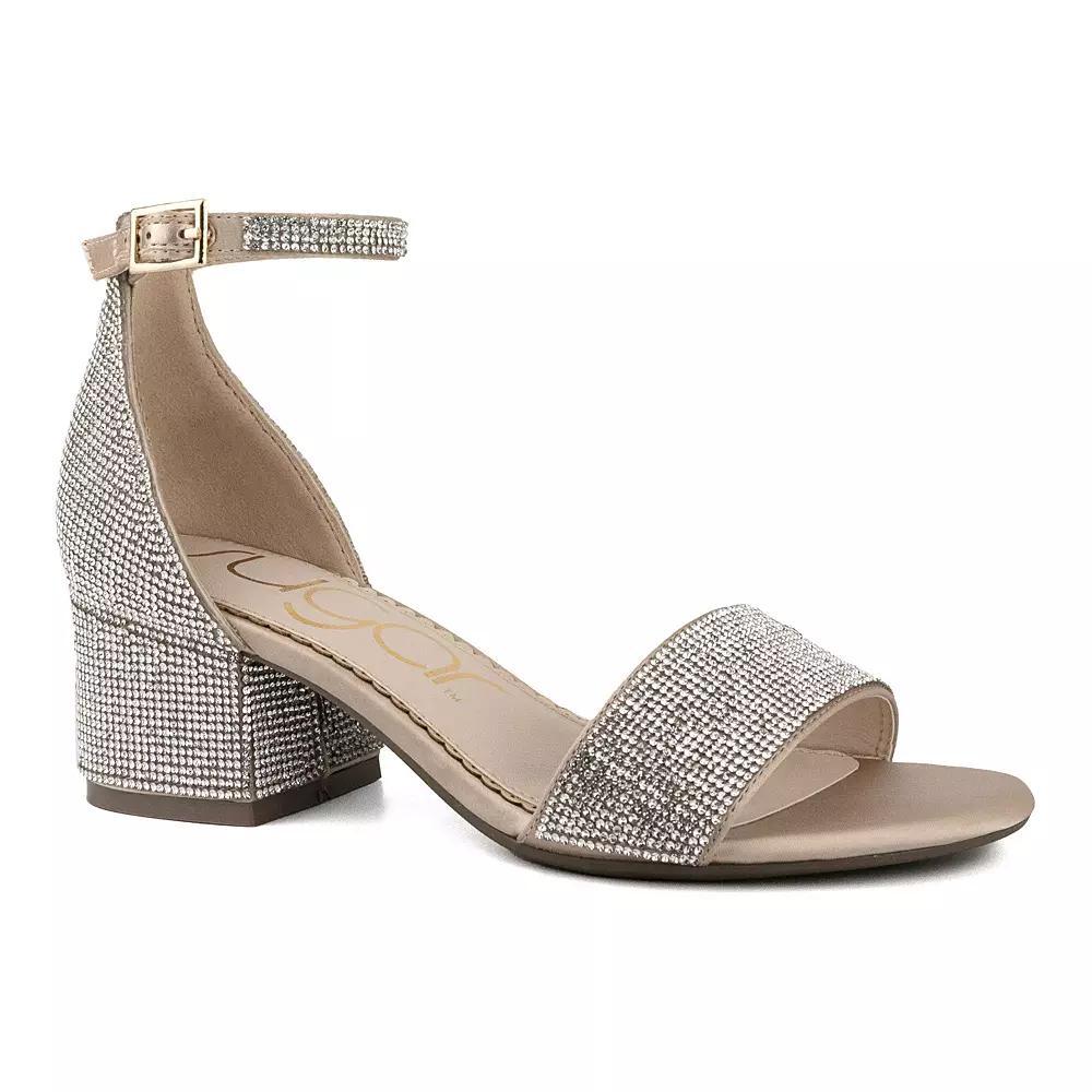 sugar Noelle 5 Women's Dress Sandals, Size: 8.5, Beige Product Image
