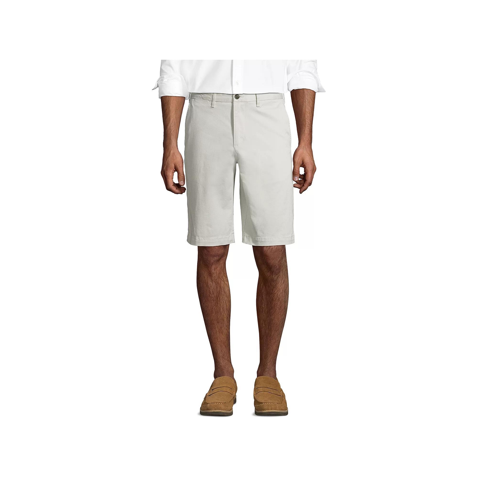 Men's Lands' End Traditional-Fit Comfort-First Knockabout 11-inch Chino Shorts, Size: 35, Soft Pink Product Image