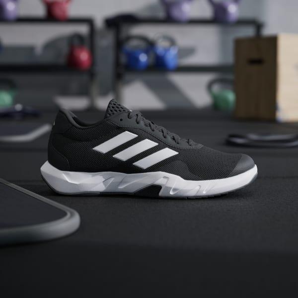 adidas Amplimove Men's Training Shoes, Size: 12, Black White Gray Product Image