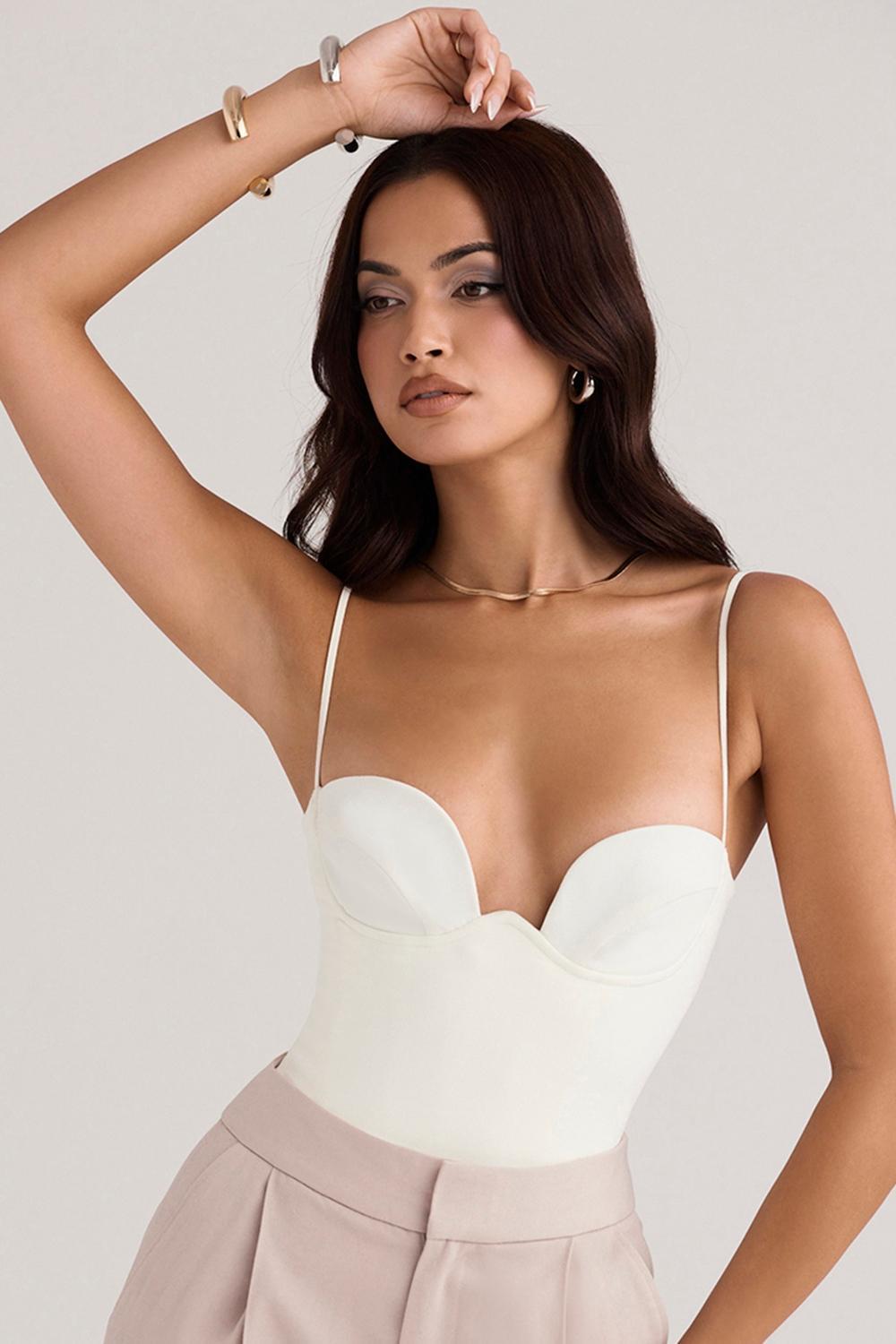 Avery Ivory Underwired Bodysuit Product Image
