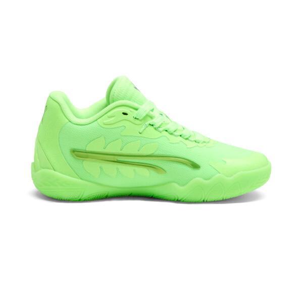 PUMA STEWIE x TEAM Stewie 3 Women's Basketball Shoes in Green Glare/Galactic Grey Product Image