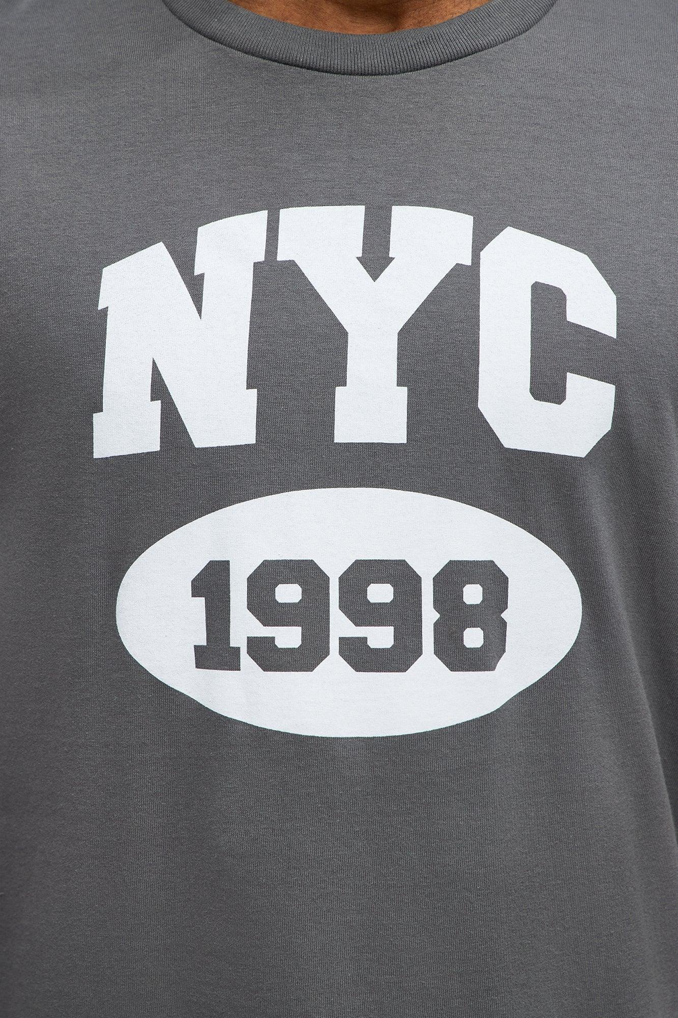 NYC 1998 Short Sleeve Tee - Charcoal Product Image