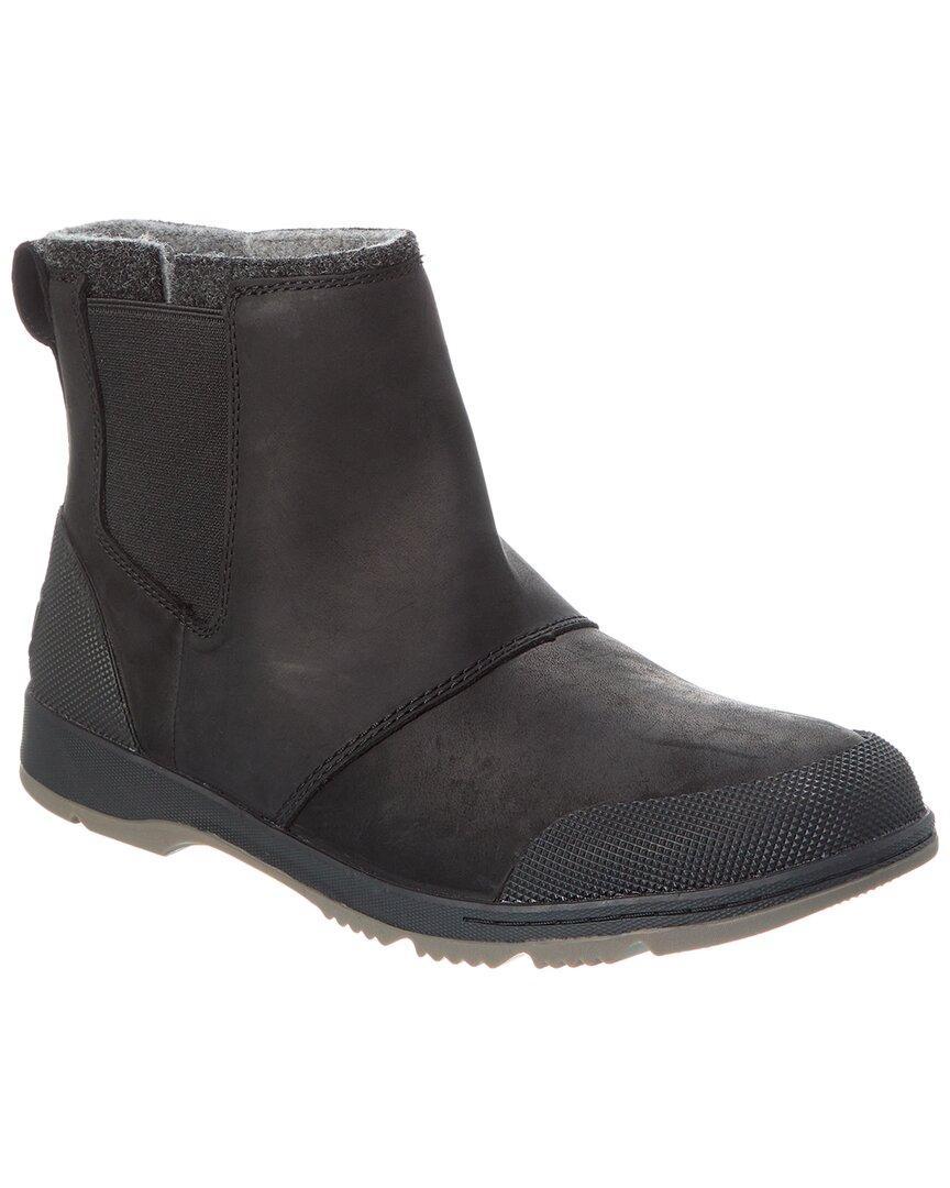 SOREL Ankeny Ii Wp Leather Chelsea Boot In Black Product Image