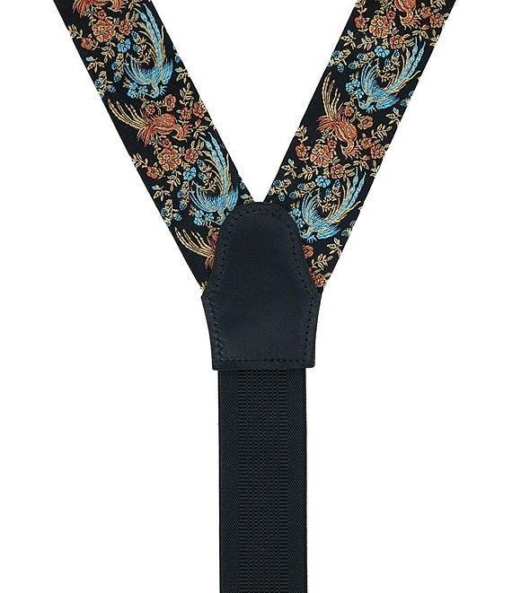 Trafalgar Birds Of Prosperity Silk End Suspenders Product Image
