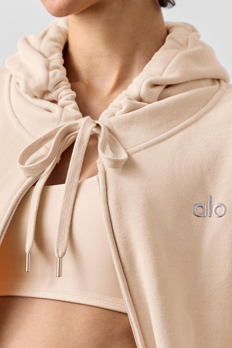 Accolade Full Zip Hoodie - Macadamia Female Product Image