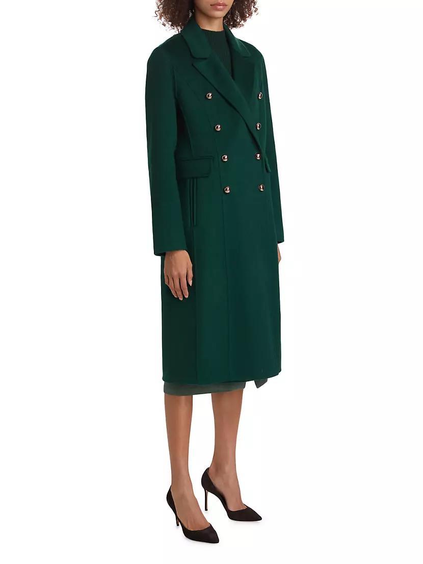 Mari Wool Double-Breasted Coat Product Image
