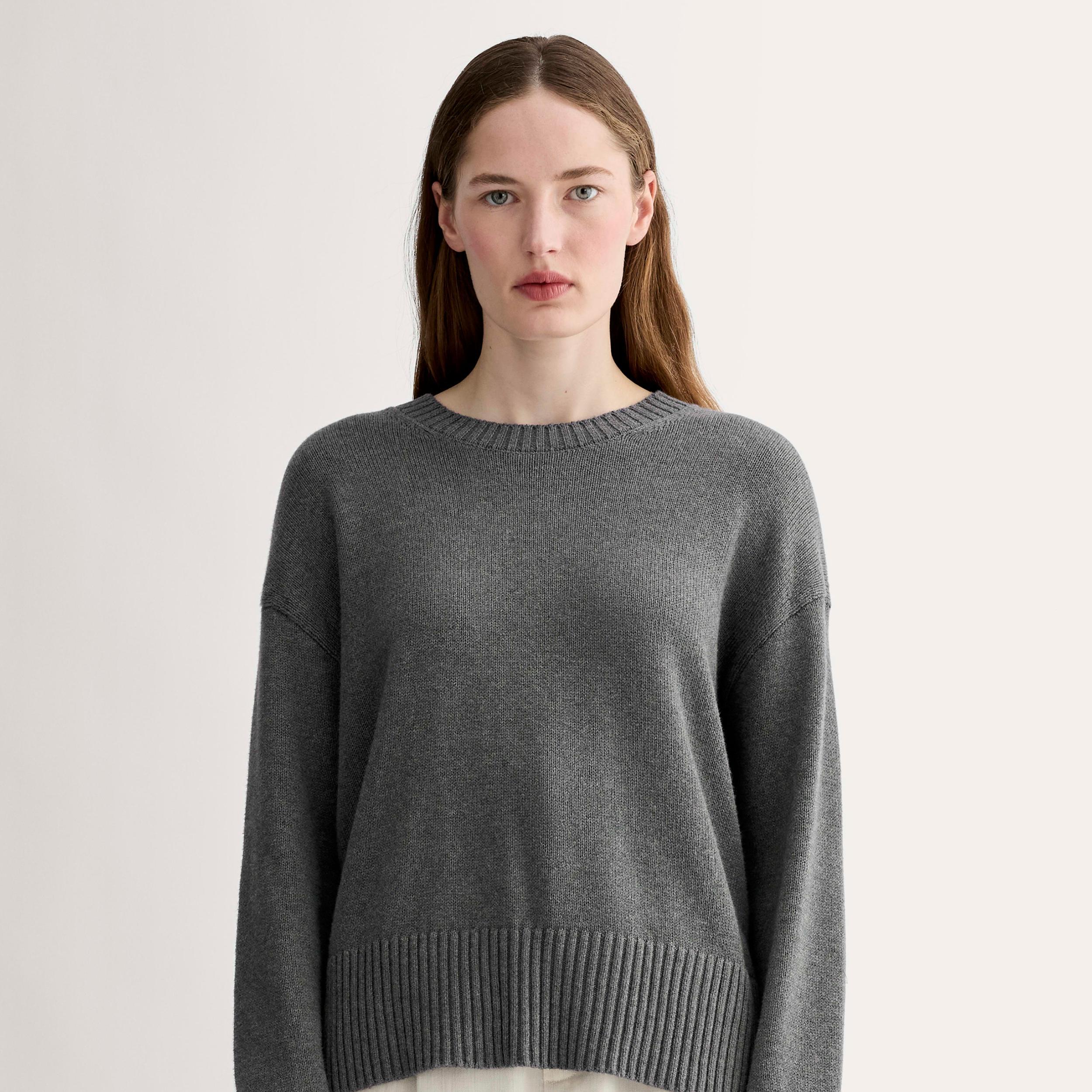 Womens Boxy Sweater in Everyday Cotton by Everlane Product Image