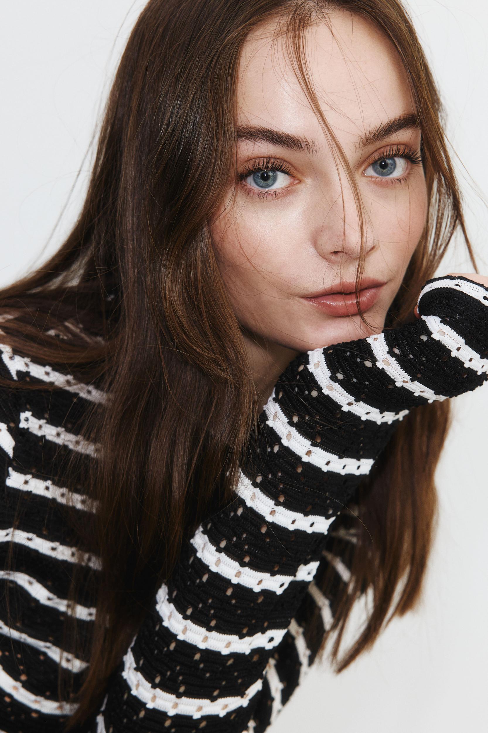 Pointelle Jersey Cardigan Product Image