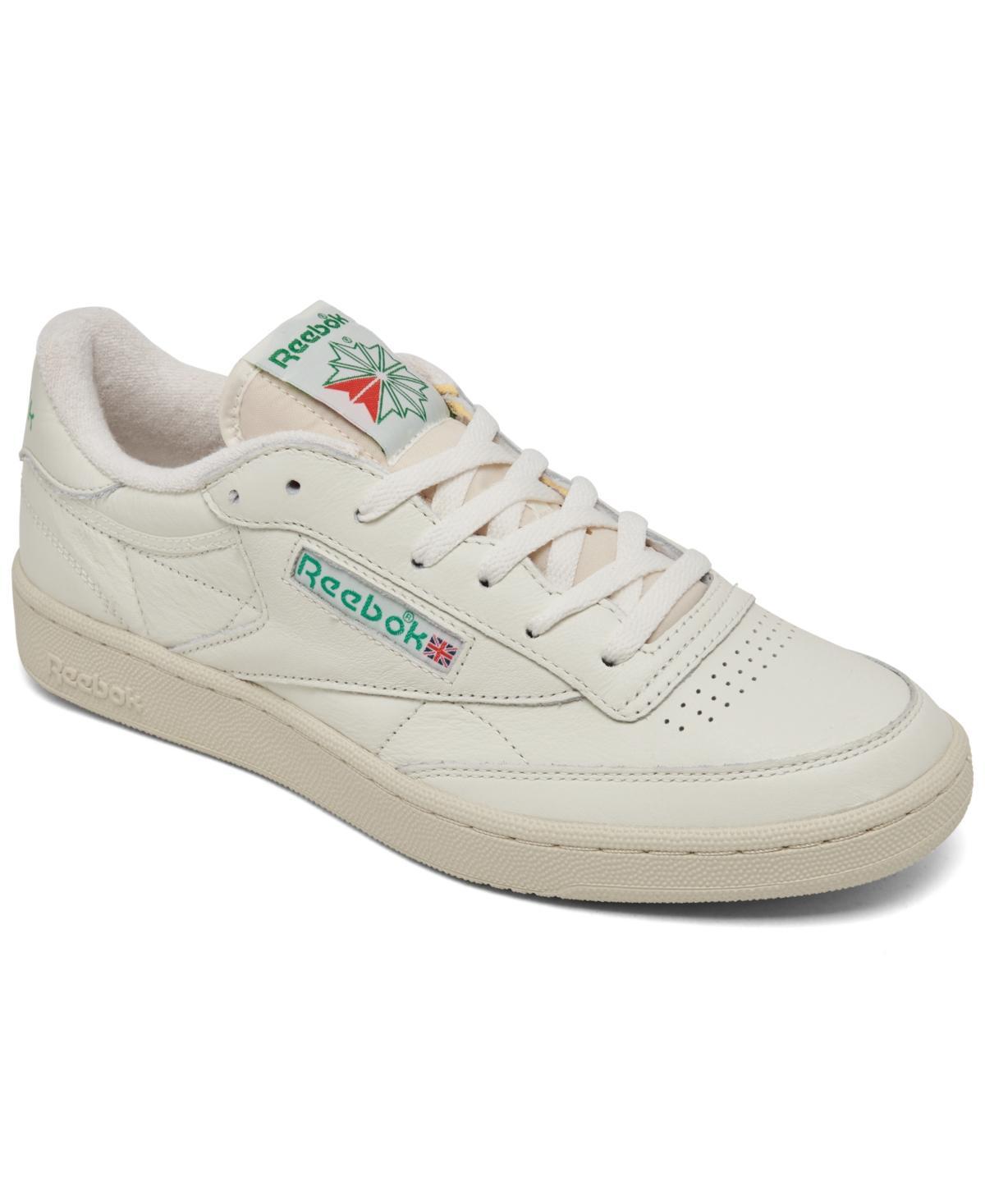 Reebok Club C 85 Vintage Unisex Sneakers Chalk/Alabas/Glegrn M 13 Product Image