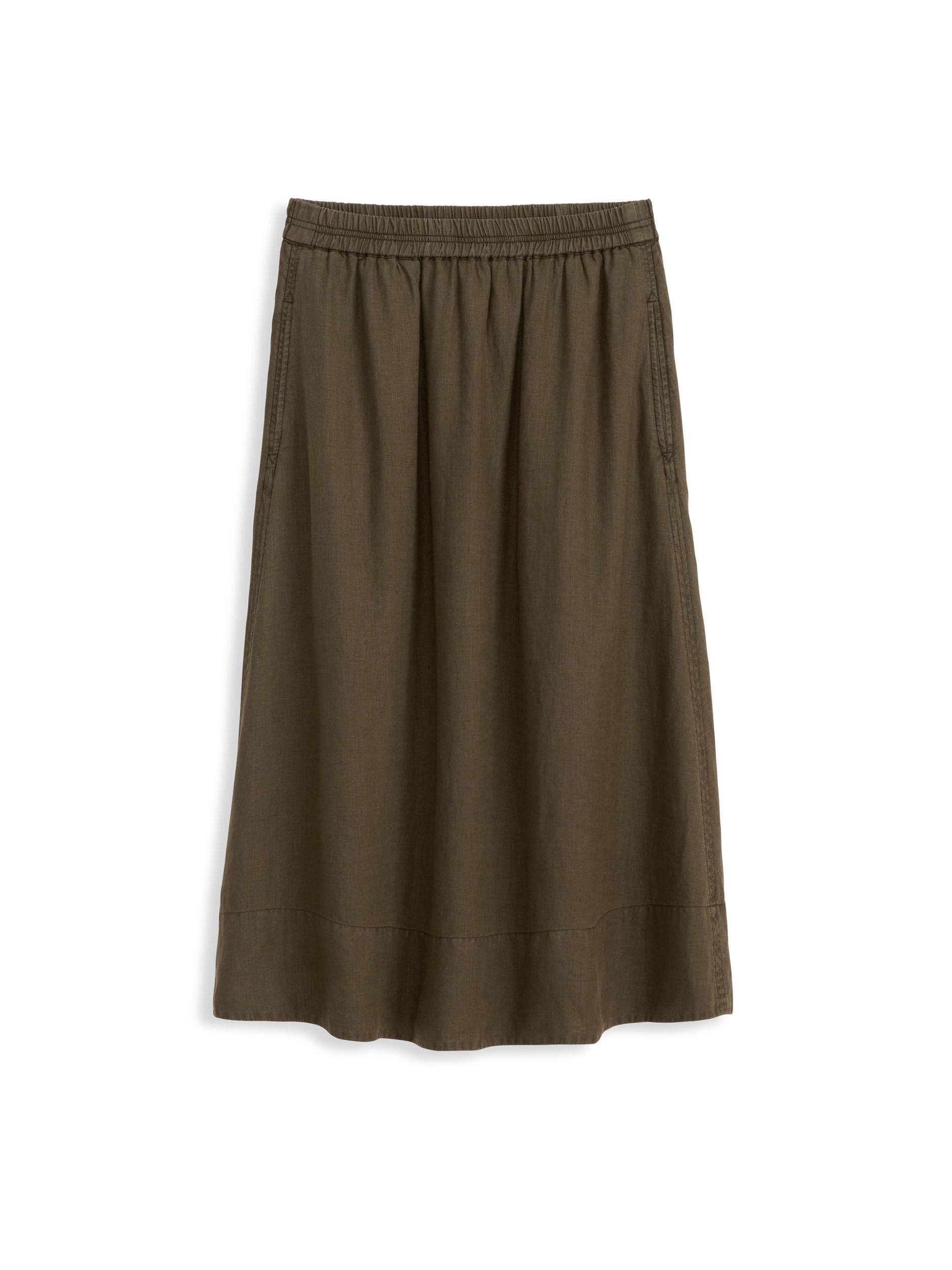 Maddie Skirt in Linen Product Image