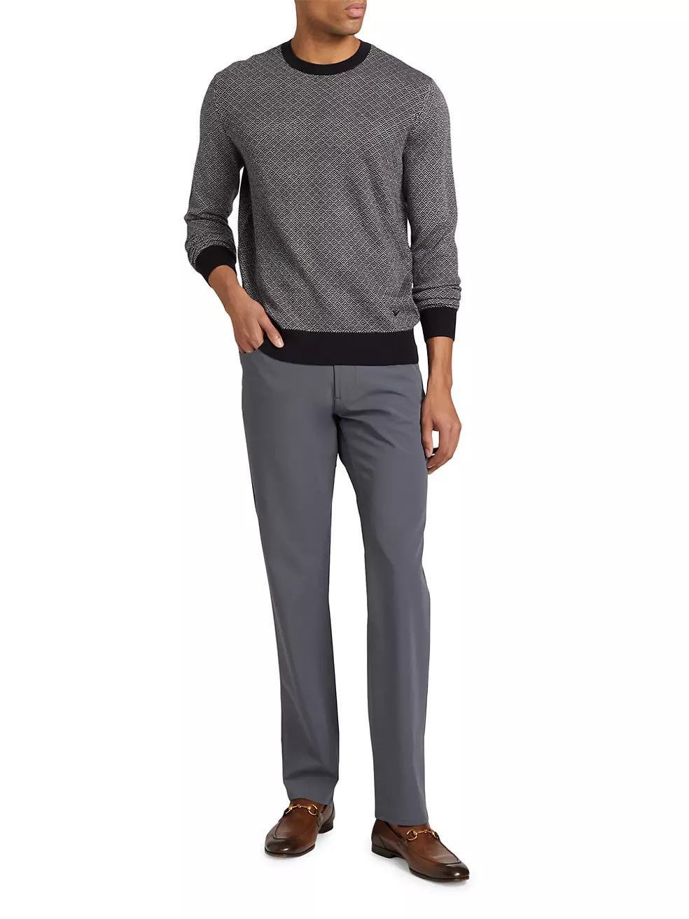 Geometric Wool Sweater Product Image