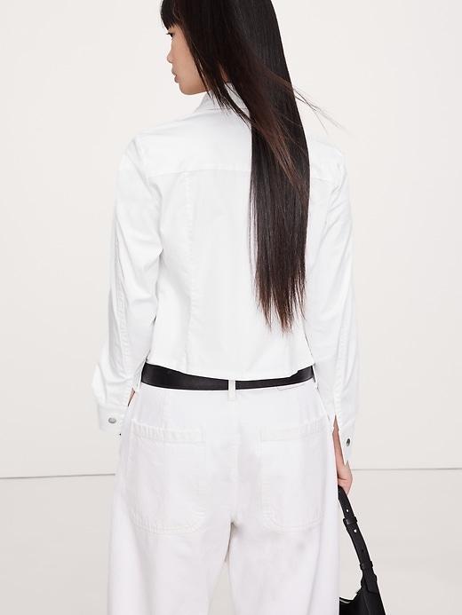Stretch-Cotton Poplin Garage Jacket Product Image