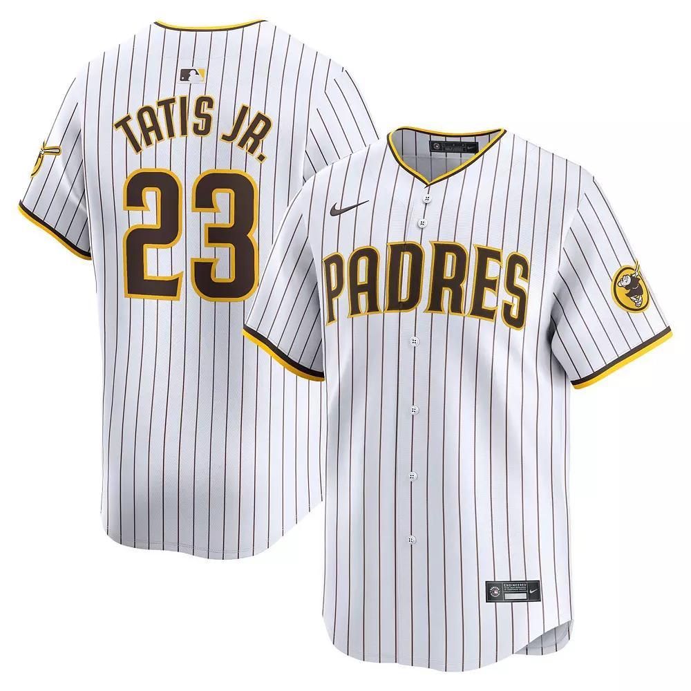 Men's Nike Fernando Tatis Jr. White San Diego Padres Home Limited Player Jersey, Size: 3XL Product Image