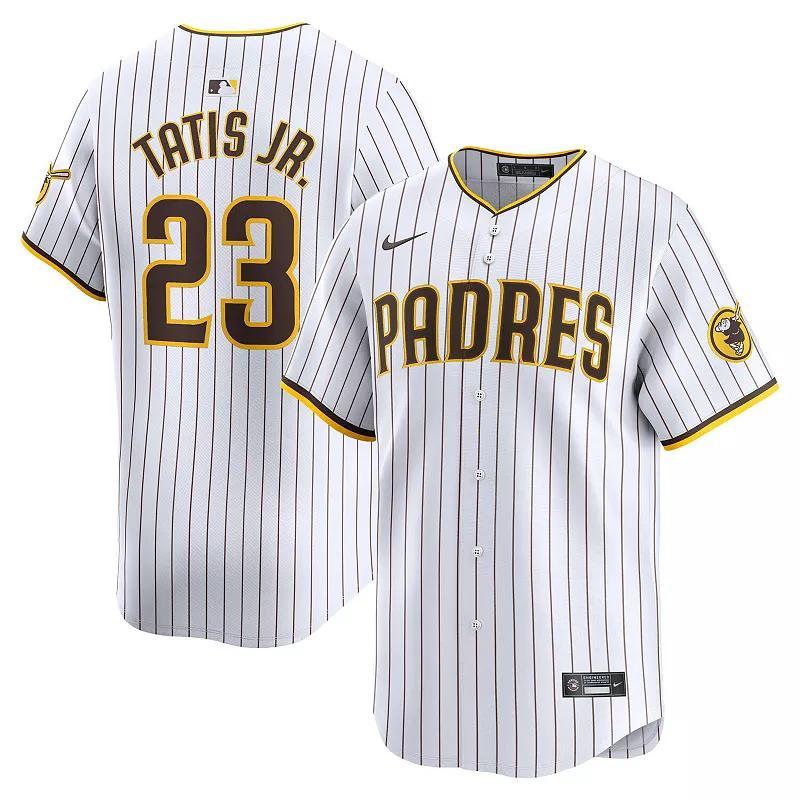 Men's Nike Fernando Tatis Jr. White San Diego Padres Home Limited Player Jersey, Size: 3XL Product Image