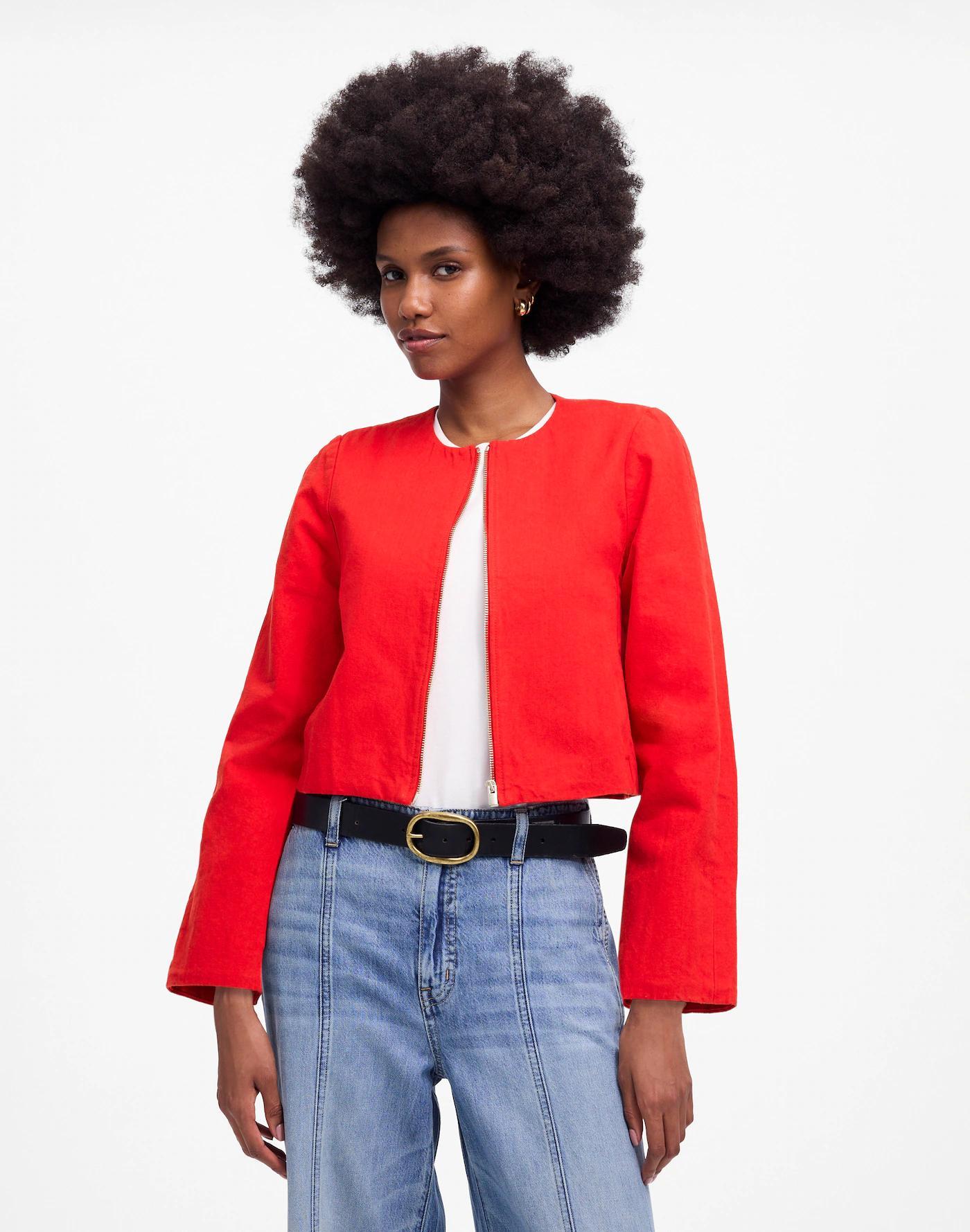 Crop Cardigan Jacket Product Image