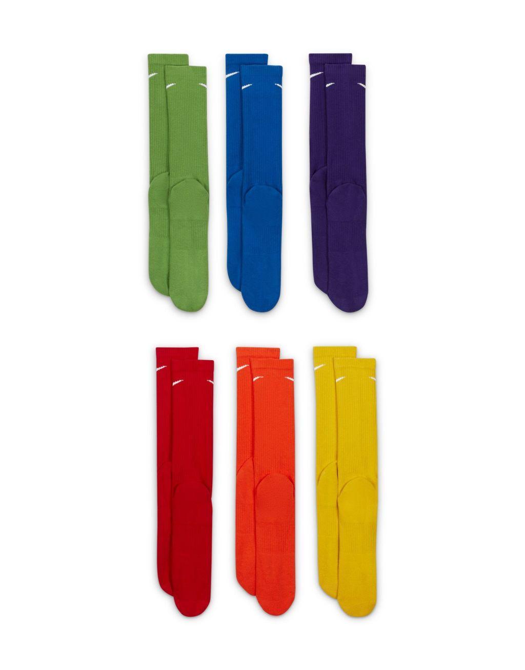 Nike Mens Nike 6 Pack Everyday Plus Cushioned Socks - Mens Product Image