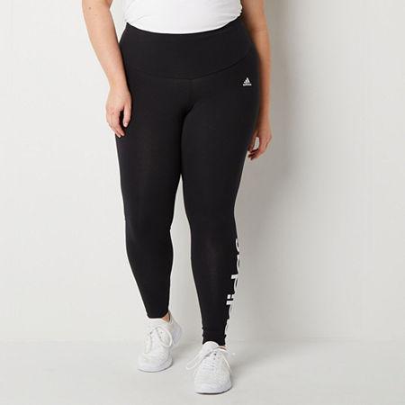 Plus Size adidas Essential Linear High-Waisted Leggings, Womens Product Image