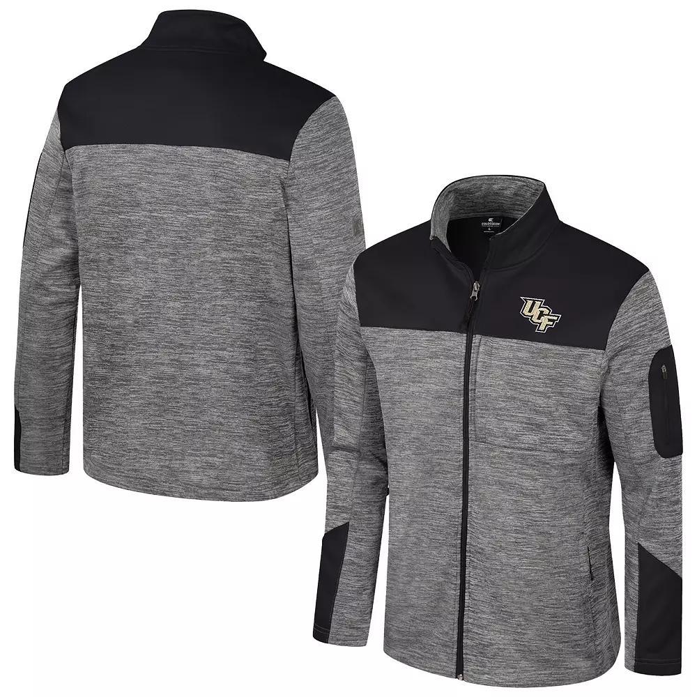 Men's Colosseum  Gray/Black UCF Knights Guard Full-Zip Jacket, Size: Medium, Grey Product Image