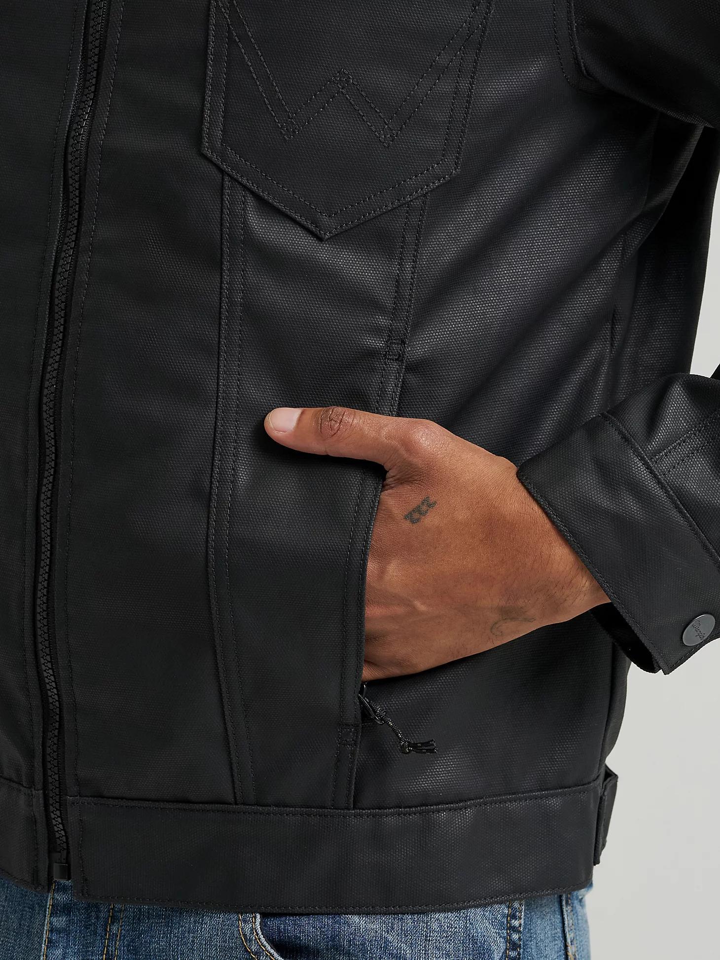 Wrangler All Terrain Gear Men's Outdoor Trucker Jacket | Men's JACKETS & OUTERWEAR | Wrangler® Product Image