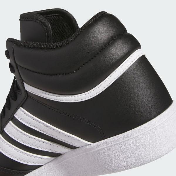 adidas Hoops 4.0 Women's Mid Top Basketball Shoes, Size: 6, White White Black Product Image