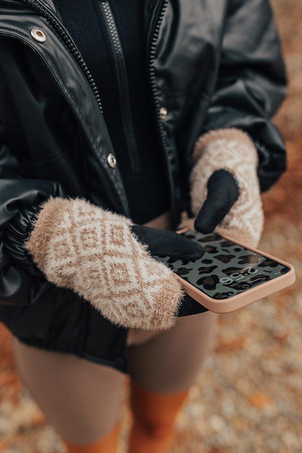 Cool Touch Tech Gloves in Taupe Product Image
