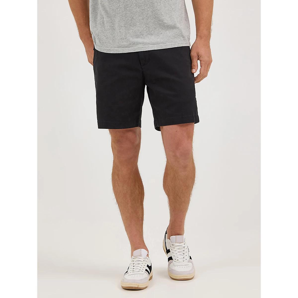 Men's Flat Front Short in Moonlight Product Image