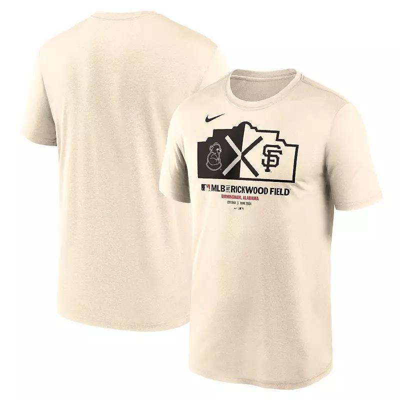 Men's Nike Cream San Francisco Giants 2024 Rickwood Classic Legend T-Shirt, Size: Small, Beige Product Image