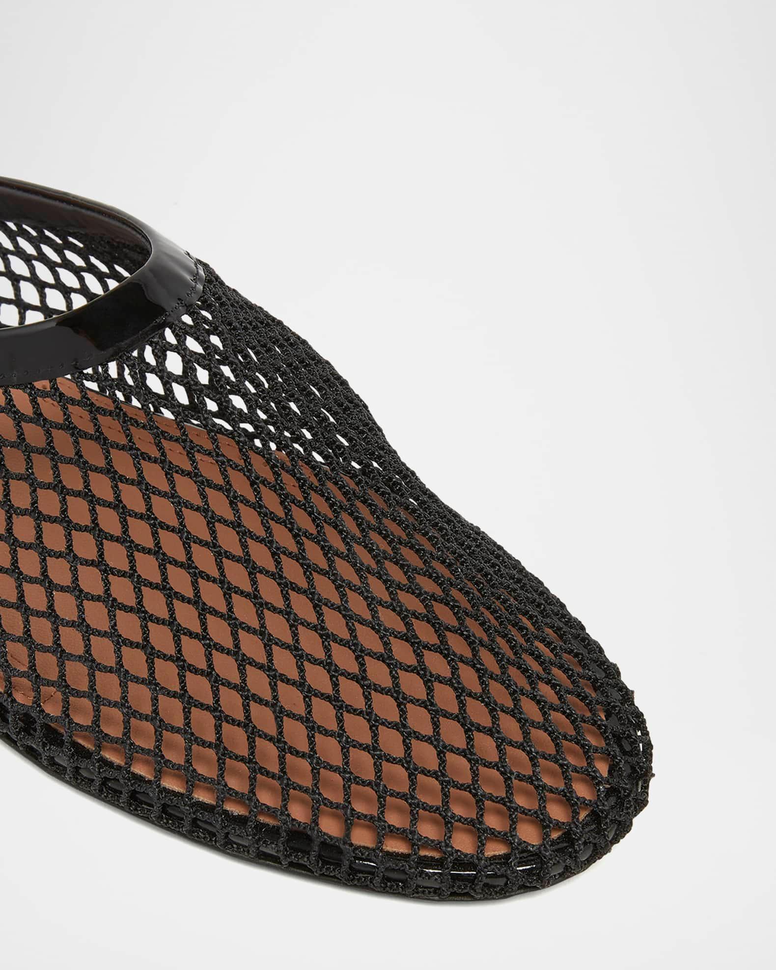Mesh Flat Mules Product Image