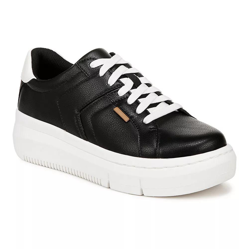 Dr. Scholl's Sadie Women's Platform Sneakers, Size: 10, White Faux Product Image