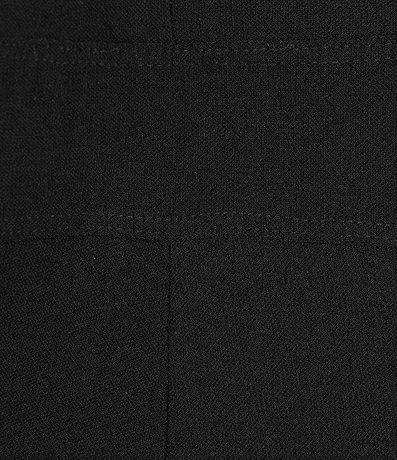 Eileen Fisher Stretch Crepe Flat Front Lantern Cargo Ankle Pants Product Image