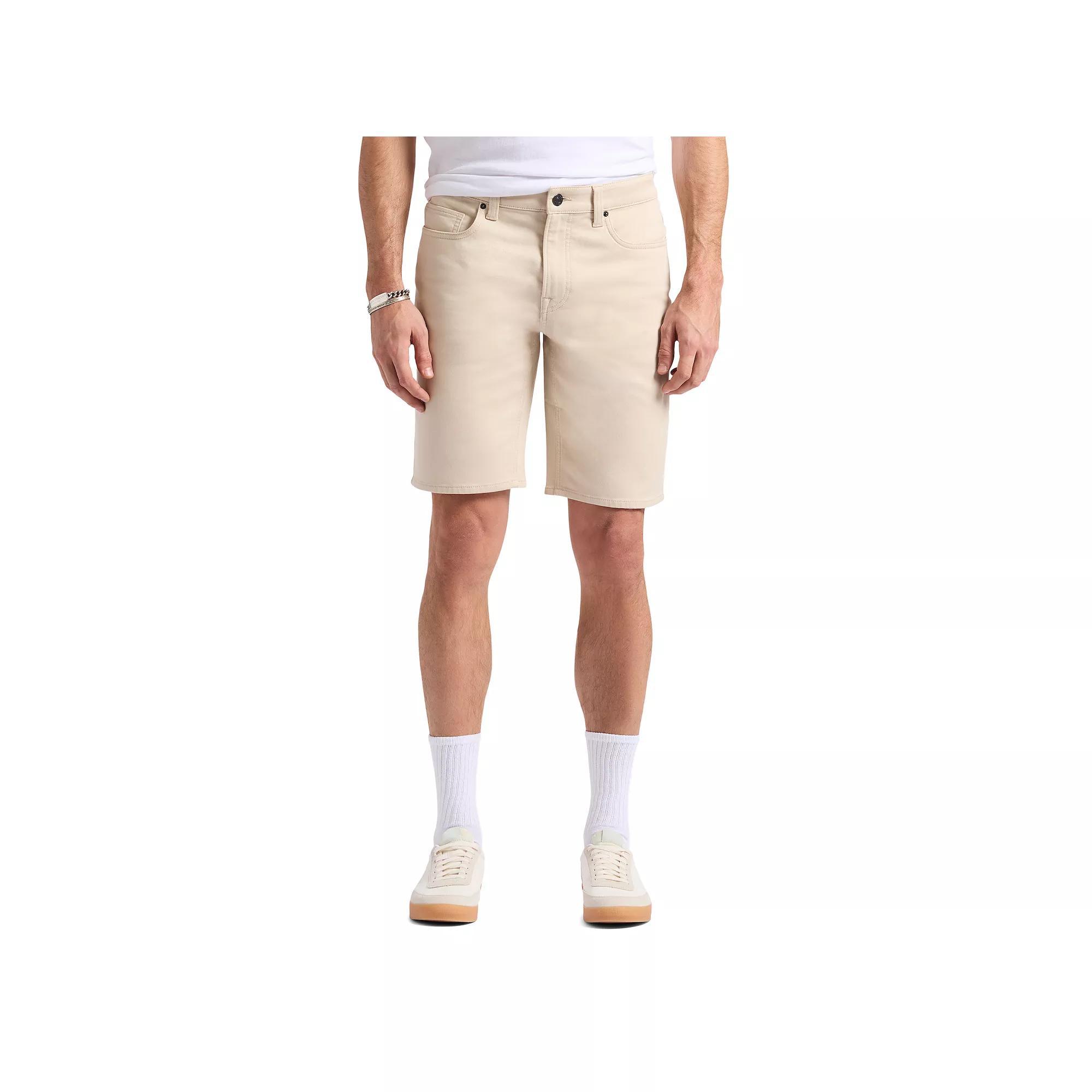 Men's Buffalo Jeans Relaxed Straight Jean Shorts, Size: 36, Brown Product Image