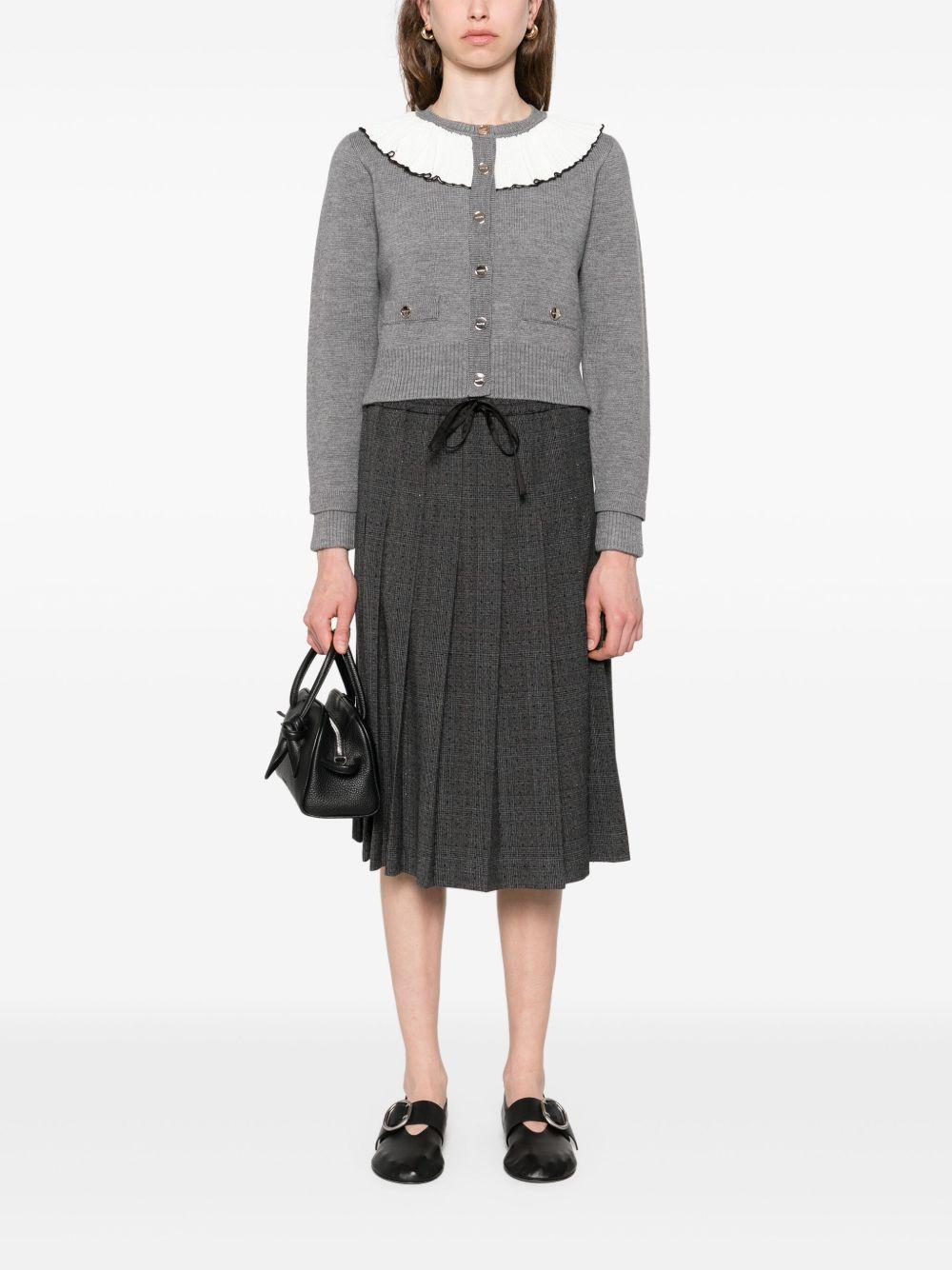 pleated midi skirt Product Image