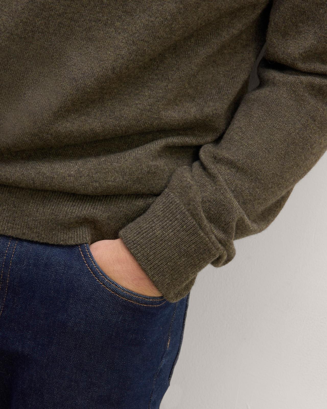 The Cashmere V-Neck Sweater Product Image